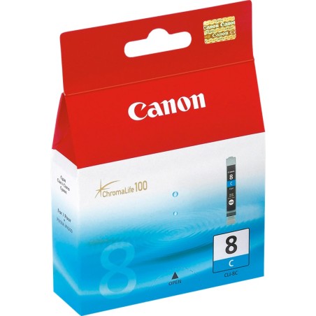 ✅ Canon cartouche encre CLI-8C cyan couleur cyan en stock