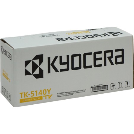 ✅ Kyocera TK-5140Y (1T02NRANL0) jaune couleur jaune en stock