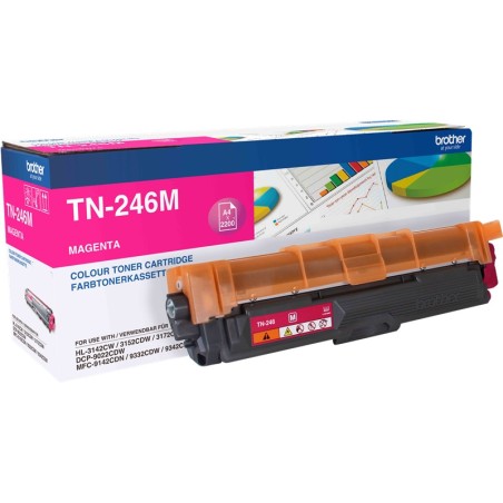 ✅ Brother Toner TN-246M magenta couleur magenta en stock