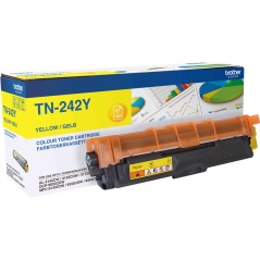 ✅ Brother Toner TN-242Y jaune couleur jaune en stock