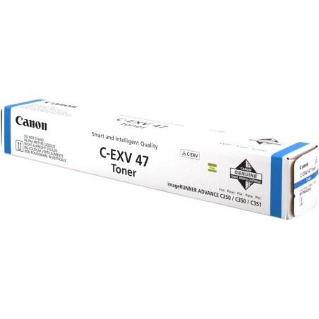 ✅ Canon Toner cyan C-EXV47c (8517B002) couleur cyan en stock