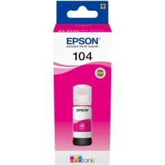 ✅ Epson bouteille encre 104 magenta couleur magenta en stock