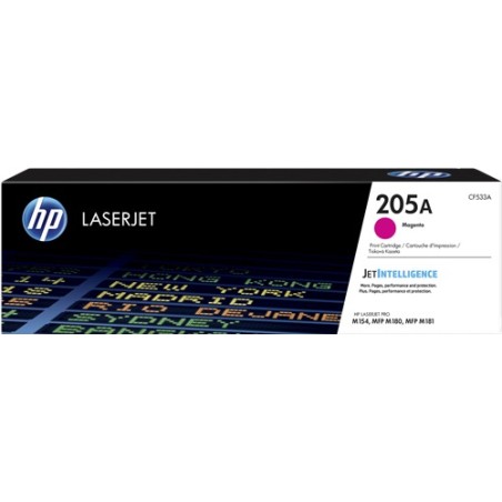 ✅ HP Toner 205A (CF533A) Magenta couleur magenta en stock