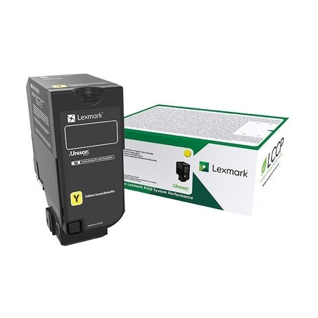 ✅ Lexmark toner 75B20Y0 LRP jaune couleur jaune en stock