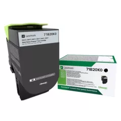 Lexmark toner 71B20K0 noir