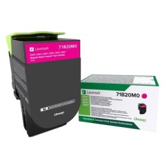 ✅ Lexmark toner 71B20M0 magenta couleur magenta en stock