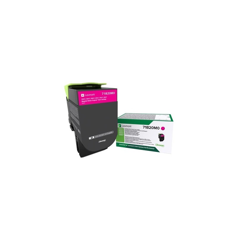 Lexmark toner 71B20M0 magenta