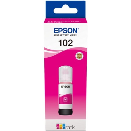✅ Epson bouteille encre 102 magenta couleur magenta en stock
