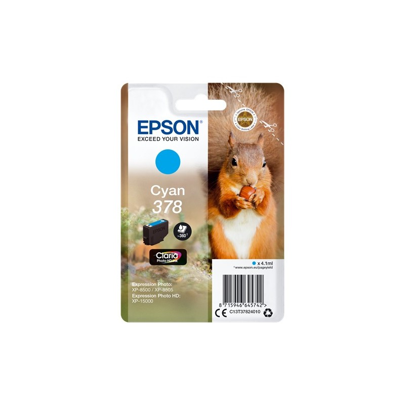 Epson cartouche encre 378 cyan
