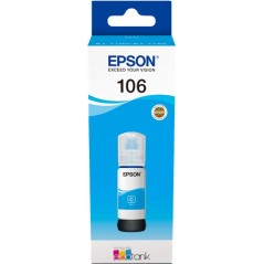 ✅ Epson bouteille encre 106 cyan couleur cyan en stock