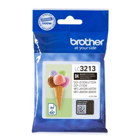 ✅ Brother LC-3213 Cartouche encre Noir couleur Noir en stock