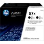 HP Toner 87X (CF287XD) Multipack Noir HP Toner 87X (CF287XD) Multipack Noir