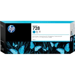 ✅ HP cartouche encre 728 cyan 300ML couleur cyan en stock