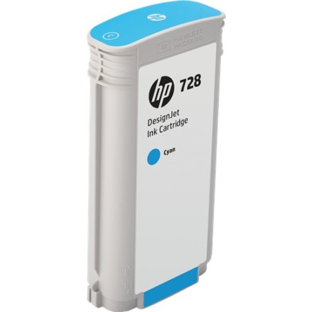 ✅ HP cartouche encre 728 cyan 130ML couleur cyan en stock