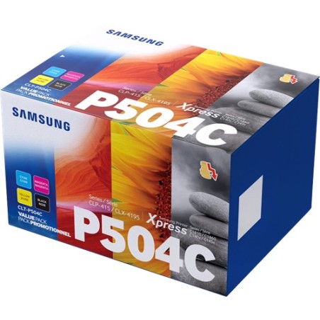 ✅ Samsung CLT-P504C (SU400A) Multipack couleur pack en stock