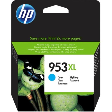✅ HP cartouche encre 953 XL cyan couleur cyan en stock