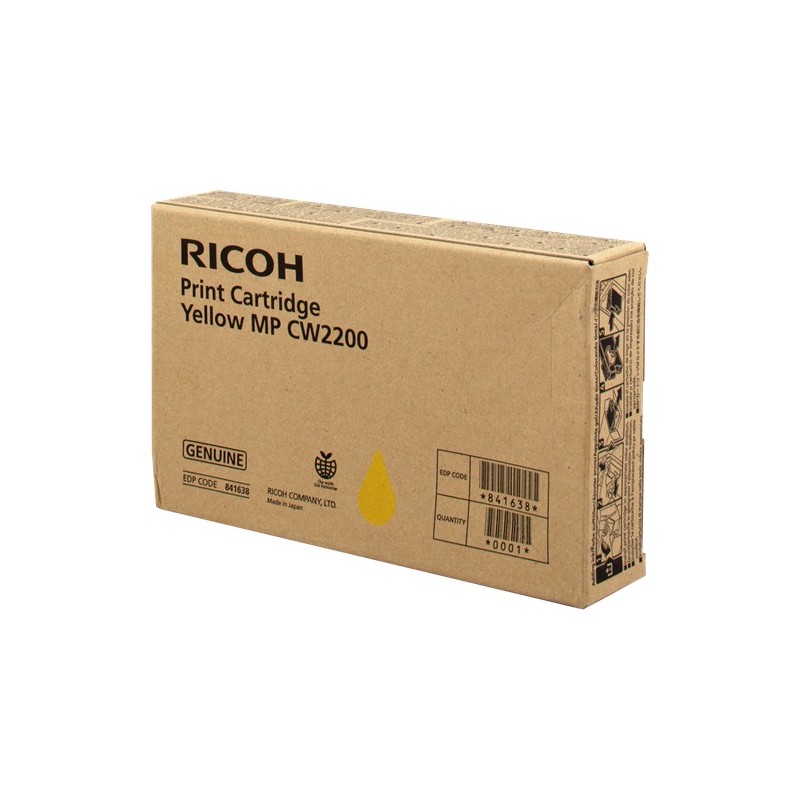 Ricoh cartouche encre 841638 jaune