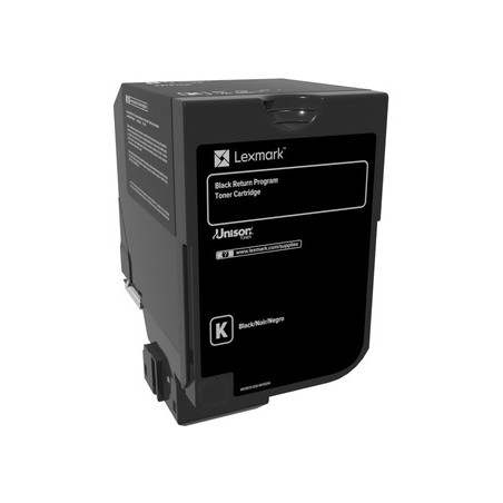 ✅ Lexmark toner 74C20K0 noir couleur Noir en stock