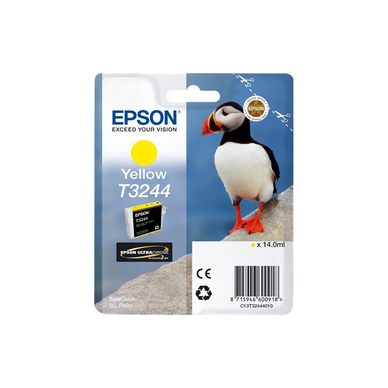 Epson cartouche encre T3244 jaune