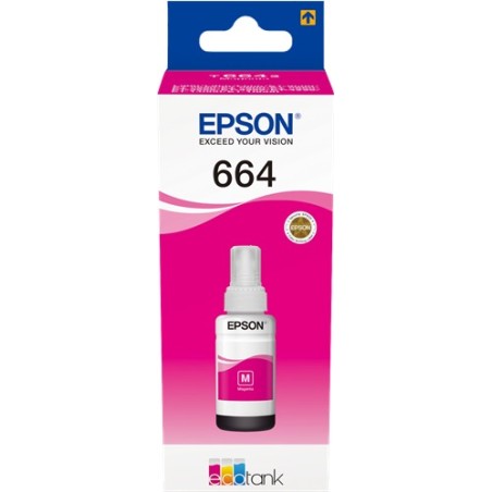 ✅ Epson Bouteille encre 664 Magenta couleur magenta en stock