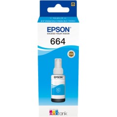 ✅ Epson Bouteille encre 664 Cyan couleur cyan en stock