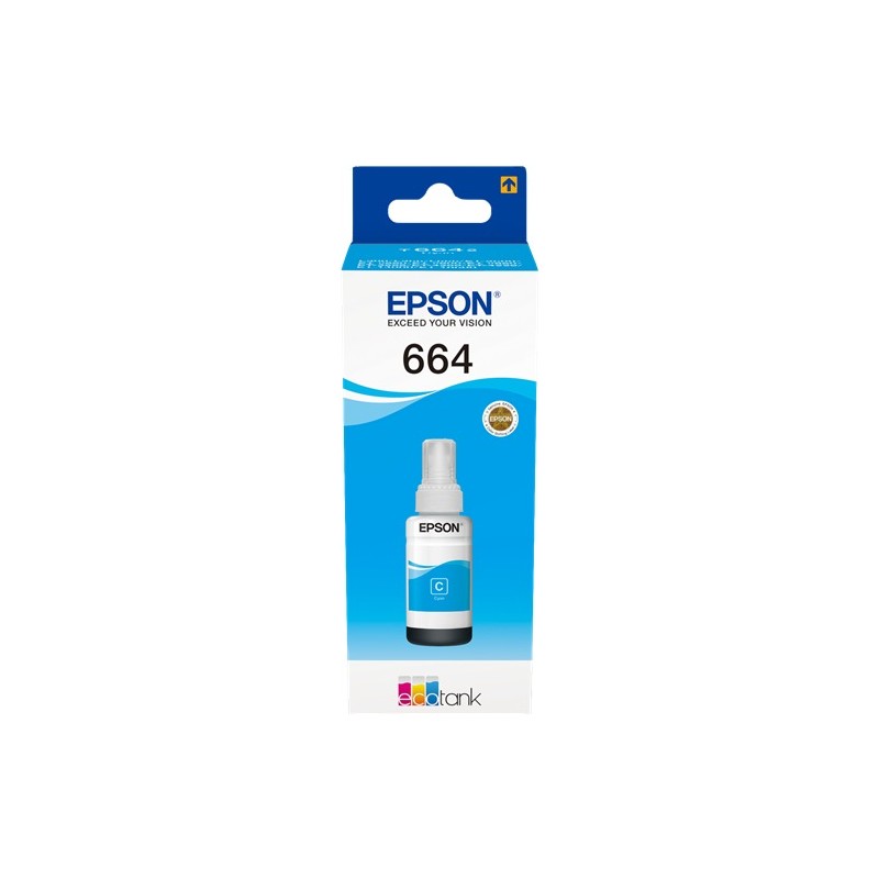 Epson Bouteille encre 664 Cyan