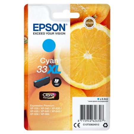 Epson cartouche encre 33XL cyan