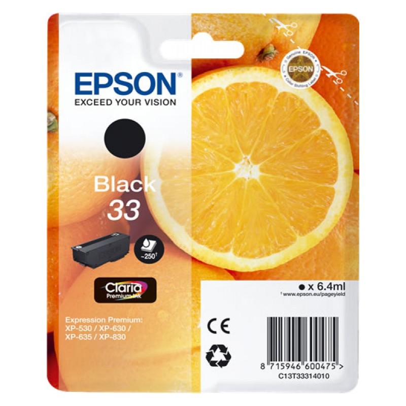 Epson cartouche encre 33 noir