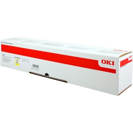 ✅ OKI toner 45536413 jaune couleur jaune en stock
