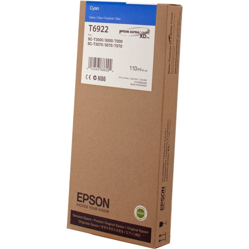 Epson cartouche encre T6922 cyan
