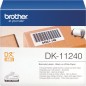 Brother Rouleau étiquettes DK-11240 Noir sur blanc, 102 x 51 mm