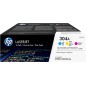 HP Toner 304A (CF372AM) Multipack Cyan / Magenta / Jaune