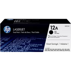 HP Toner 12A (Q2612AD) Multipack noir