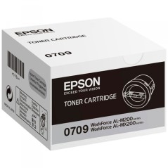 ✅ Epson toner laser 0709 noir couleur Noir en stock
