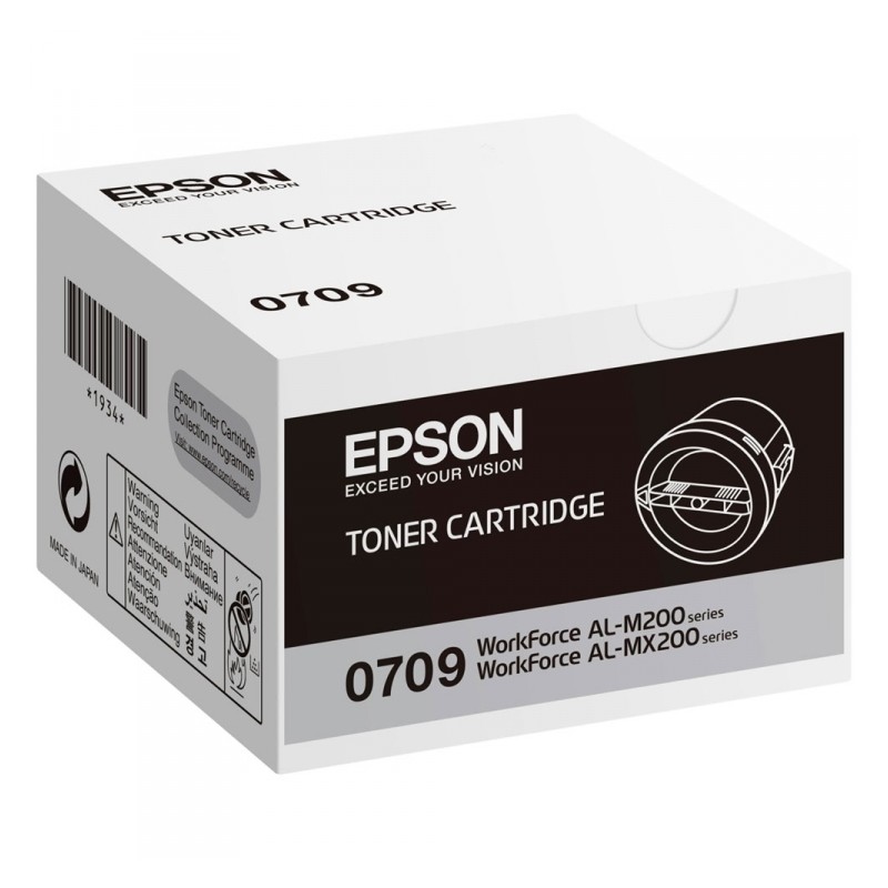 Epson toner laser 0709 noir