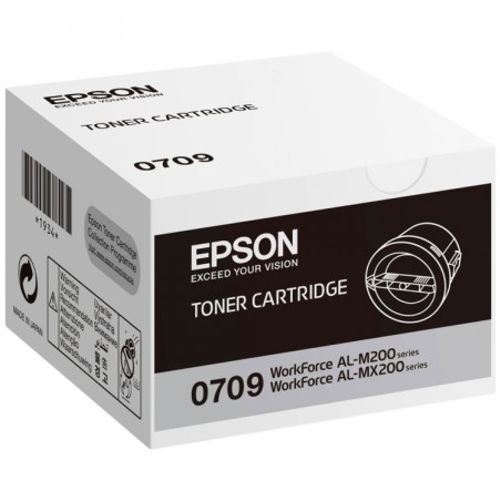 ✅ Epson toner laser 0709 noir couleur Noir en stock