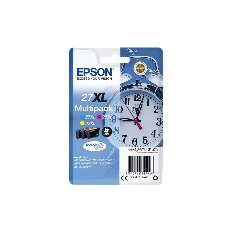 Epson MultiPack T27XL, 3 cartouches