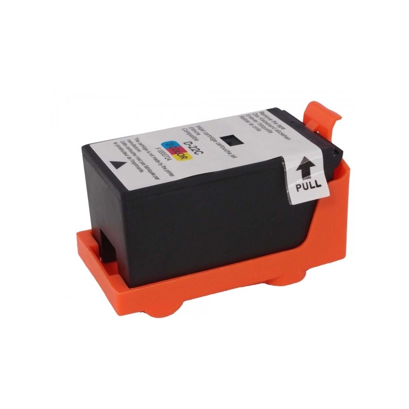 Cartouche compatible Dell Y499D/X740N/X738N couleur - Remplace 592-11334/592-11329