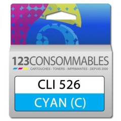 Cartouche compatible CANON CLI-526 C cyan
