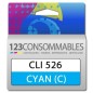 Cartouche compatible CANON CLI-526 C cyan