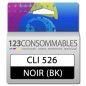 Cartouche compatible CANON CLI-526 BK noire