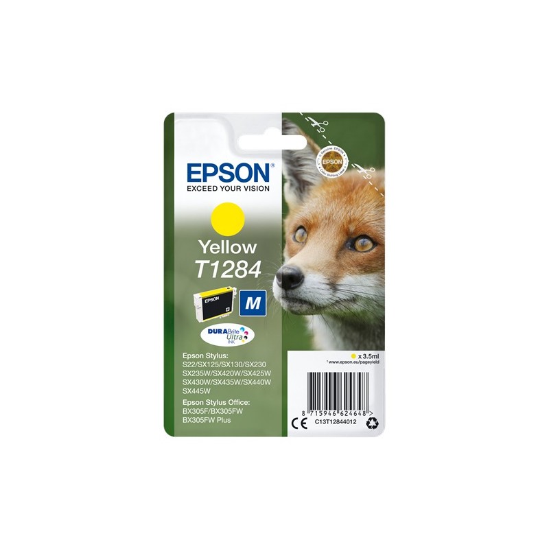 Epson cartouche encre T1284 jaune