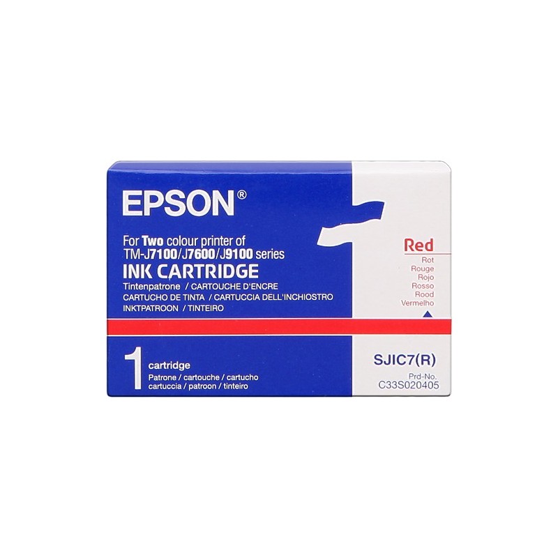 Epson cartouche encre SJIC7 rouge Epson cartouche encre SJIC7 rouge