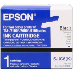✅ Epson cartouche encre SJIC6 noir couleur Noir en stock