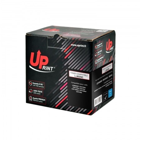 ✅ Toner UPrint compatible LEXMARK 80C2HM0 (802HM) magenta couleur magenta en stock