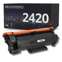 ✅ Toner compatible BROTHER TN-2420 noir couleur Noir en stock