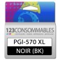 Cartouche compatible avec CANON PGI-570 XL BK Noir