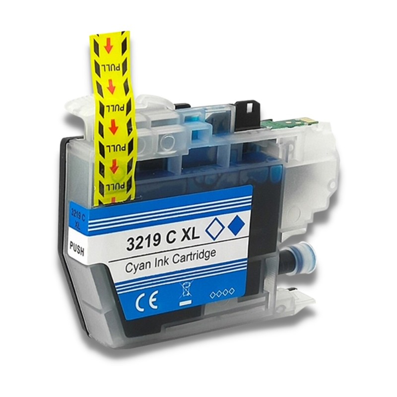 Cartouche compatible BROTHER LC3219 XL C Cyan