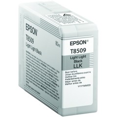 ✅ Epson cartouche encre T85 noir extra clair couleur gris en stock