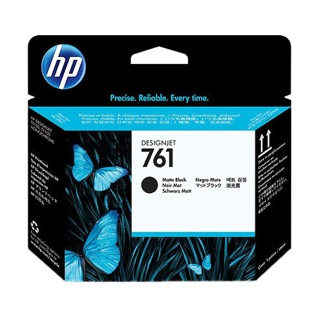 ✅ HP Tête d'impression 761 (CH648A) Noir mat couleur Noir en stock